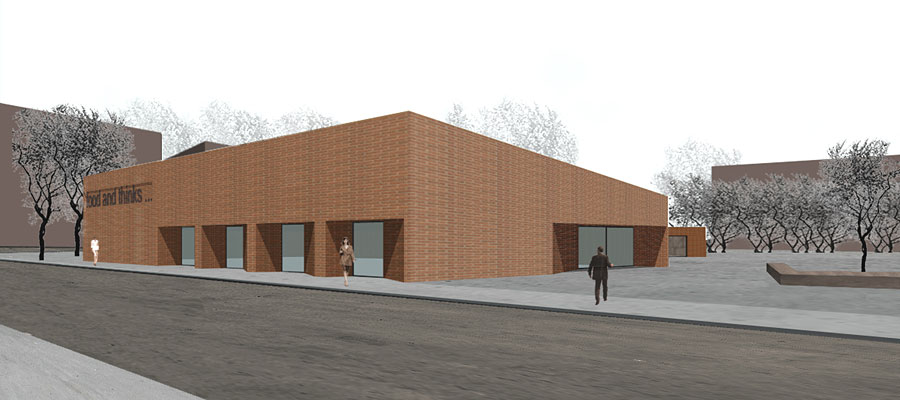 Nahversorgungszentrum am Rosa-Luxemburg-Platz, Plauen