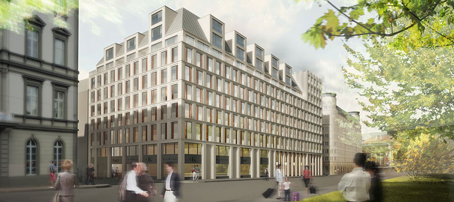 Wohn- und Geschäftshaus mit Tiefgarage, Brühl, Leipzig