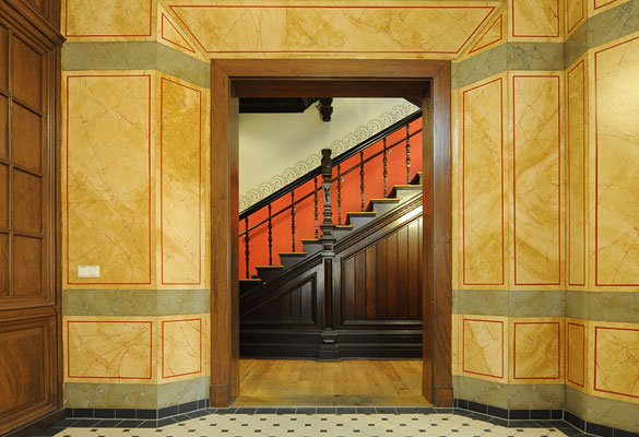 Denkmalgeschützte Villa Angerbrücke, Jahnallee, Leipzig
